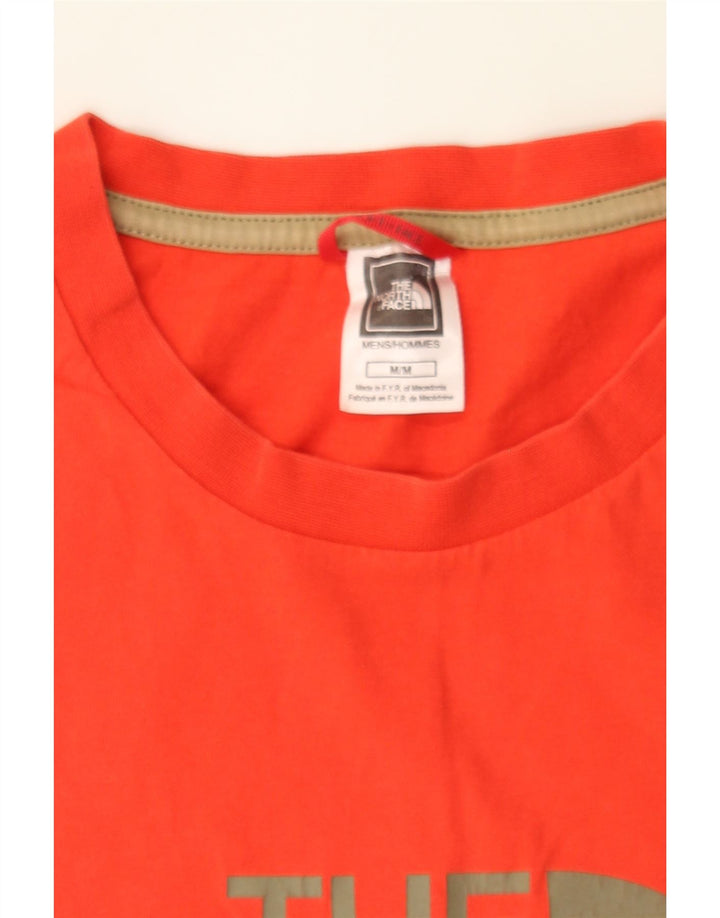 THE NORTH FACE Mens Graphic T-Shirt Top Medium Red Cotton Vintage The North Face and Second-Hand The North Face from Messina Hembry 