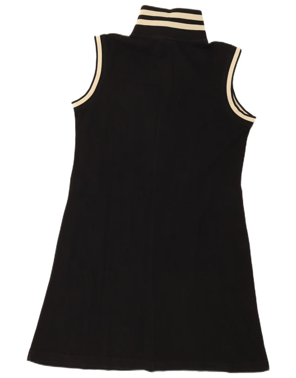 Abito polo senza maniche da donna Rifle UK 18 XL cotone nero