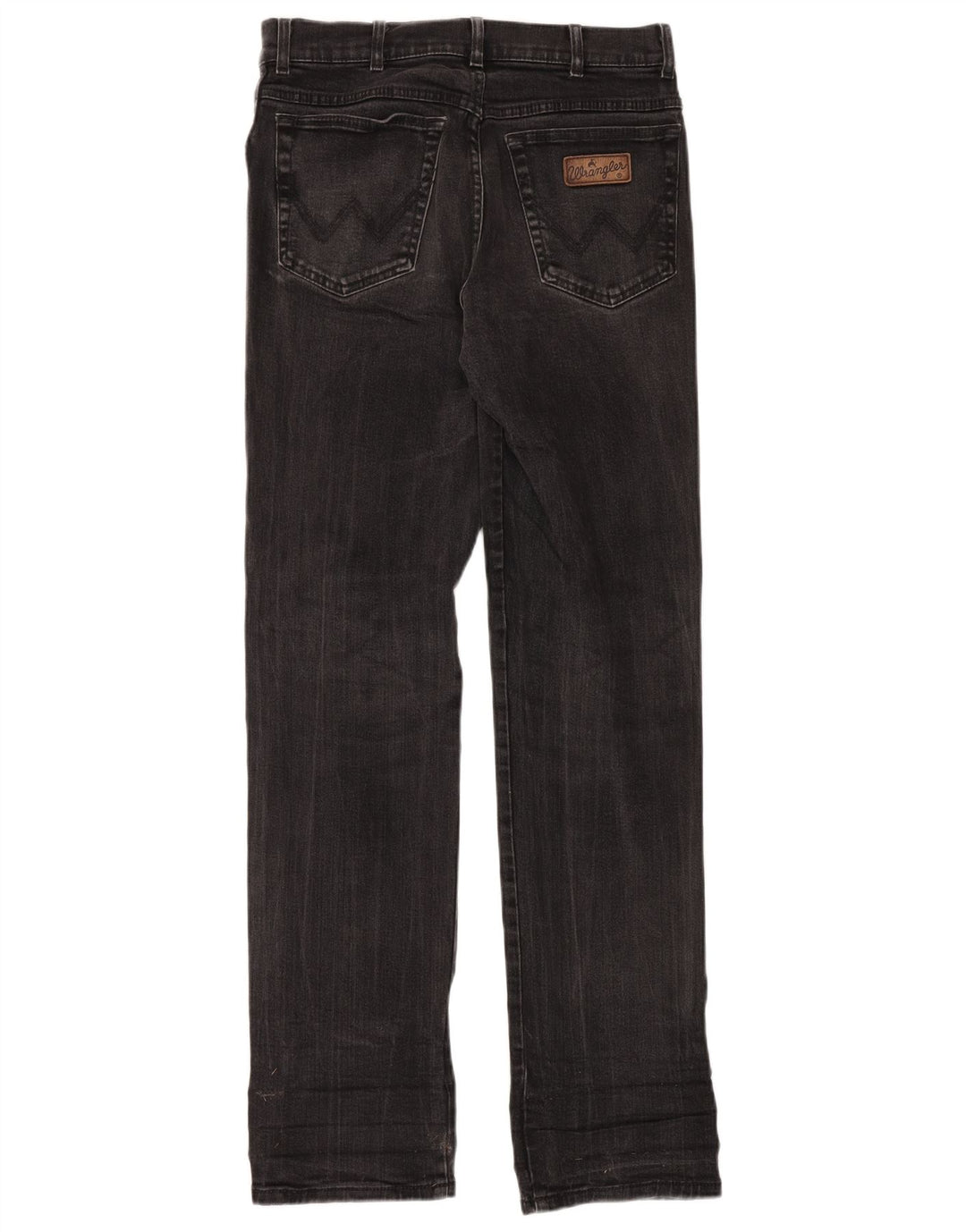 Jeans dritti da uomo Wrangler W33 L36 cotone nero