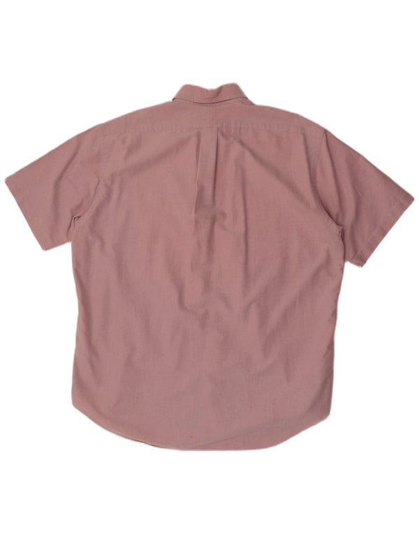 Polo Ralph Lauren Camicia da uomo Blake a maniche corte ampia vestibilità larga in cotone rosa