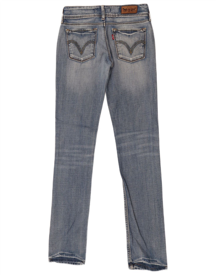 Levi's Donna 571 Jeans slim a vita bassa W26 L34 Blu