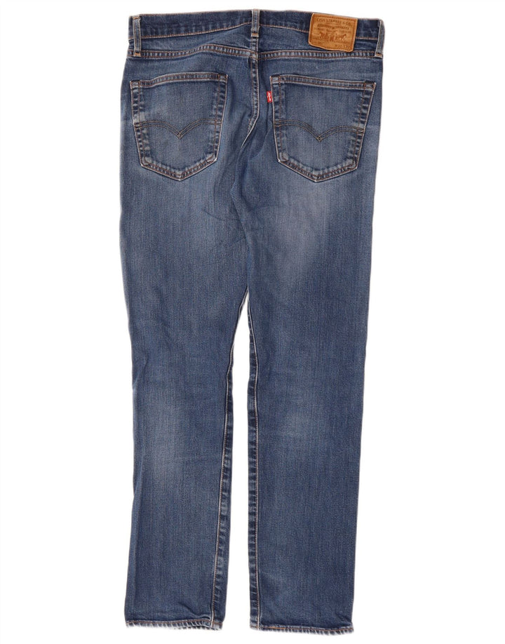 Levi's Uomo 502 Jeans affusolati W32 L29 Cotone blu