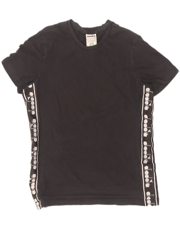 T-shirt grafica da uomo Diadora Top Small Nera