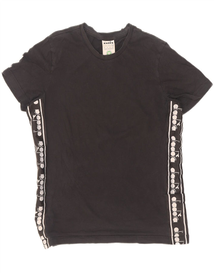 T-shirt grafica da uomo Diadora Top Small Nera