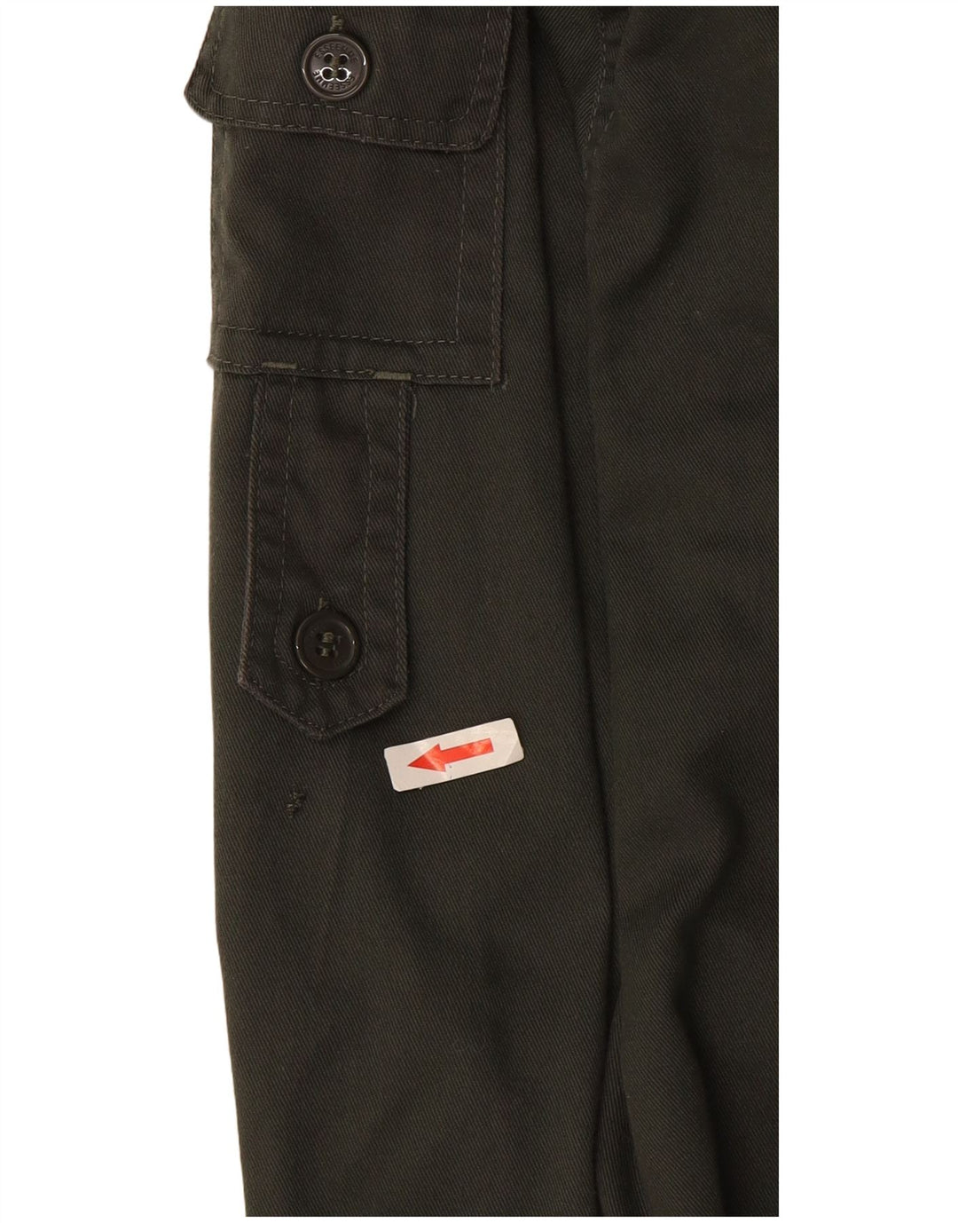ESSE EMME Camicia militare da uomo Poliestere kaki medio