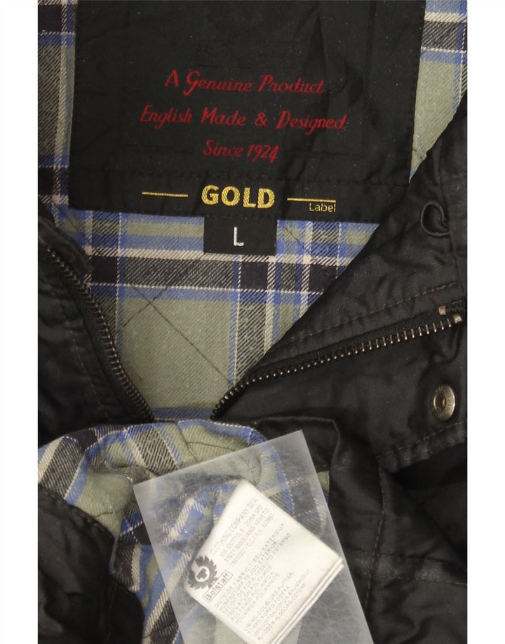 Giacca utility da uomo Belstaff UK 40 grande nylon nero