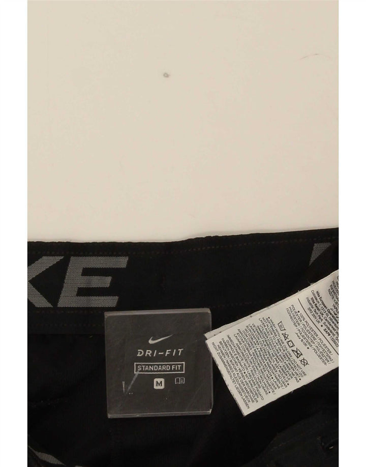 Pantaloncini sportivi standard Nike da uomo Dri Fit Standard, poliestere color block medio nero