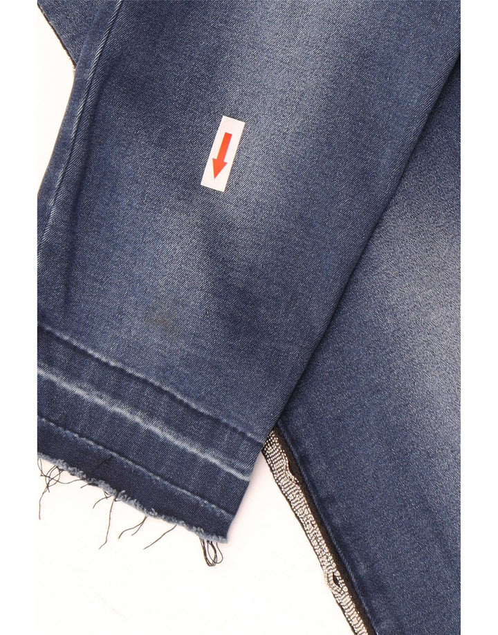 Jeans skinny da donna Benetton W27 L27 Blu