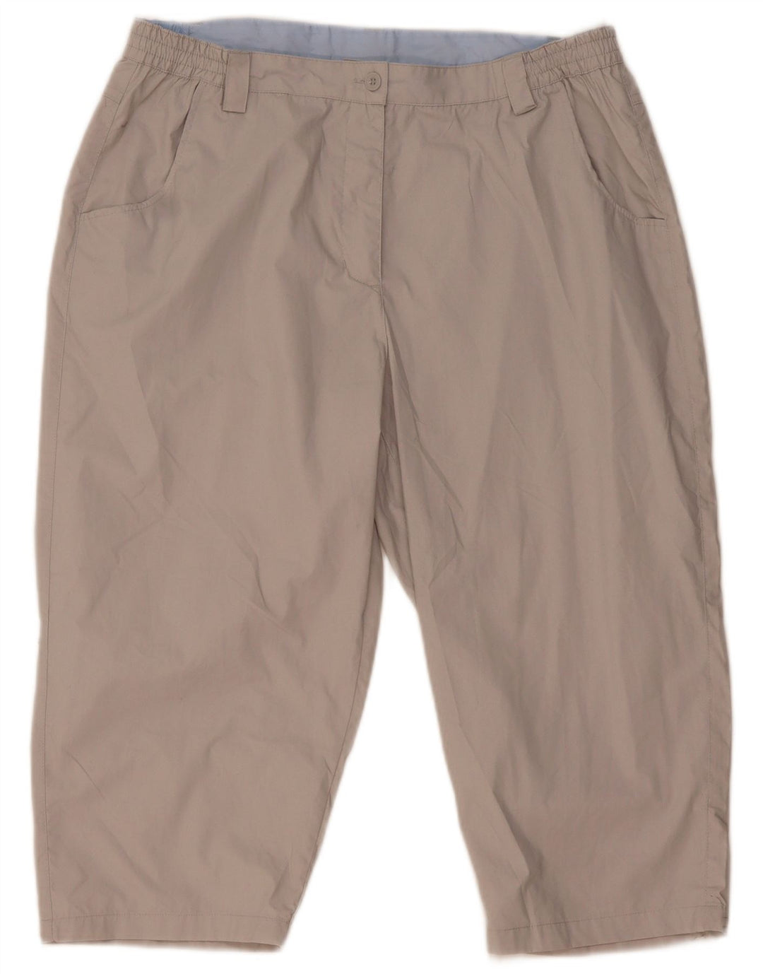 Bermuda da donna Mountain Warehouse UK 16 Large W34 Poliestere beige
