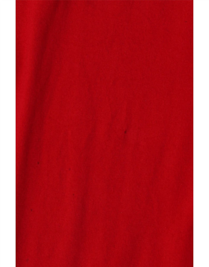 Maglia ZARA Uomo Manica Lunga XL Rossa