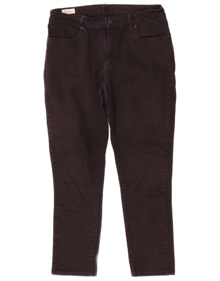 Jeans slim da donna Levi's W32 L26 cotone nero