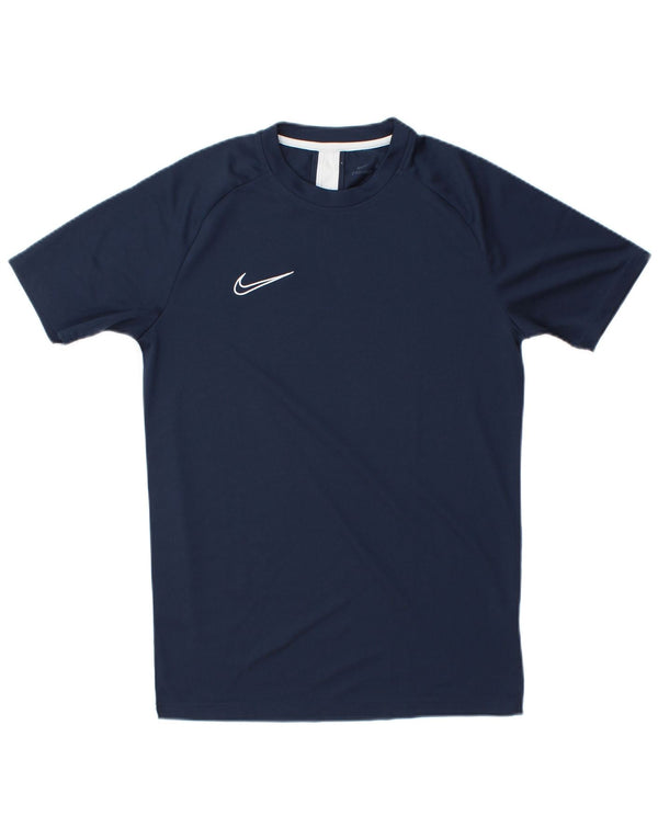 T-shirt Nike Dri Fit da uomo, media, blu navy