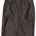 Gonna da donna in pelle Niama CONBIPEL IT 42 media W32 pelle nera