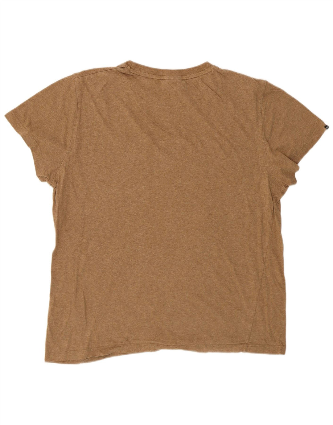 Maglietta da donna SUPERDRY UK 18 XL Cotone beige