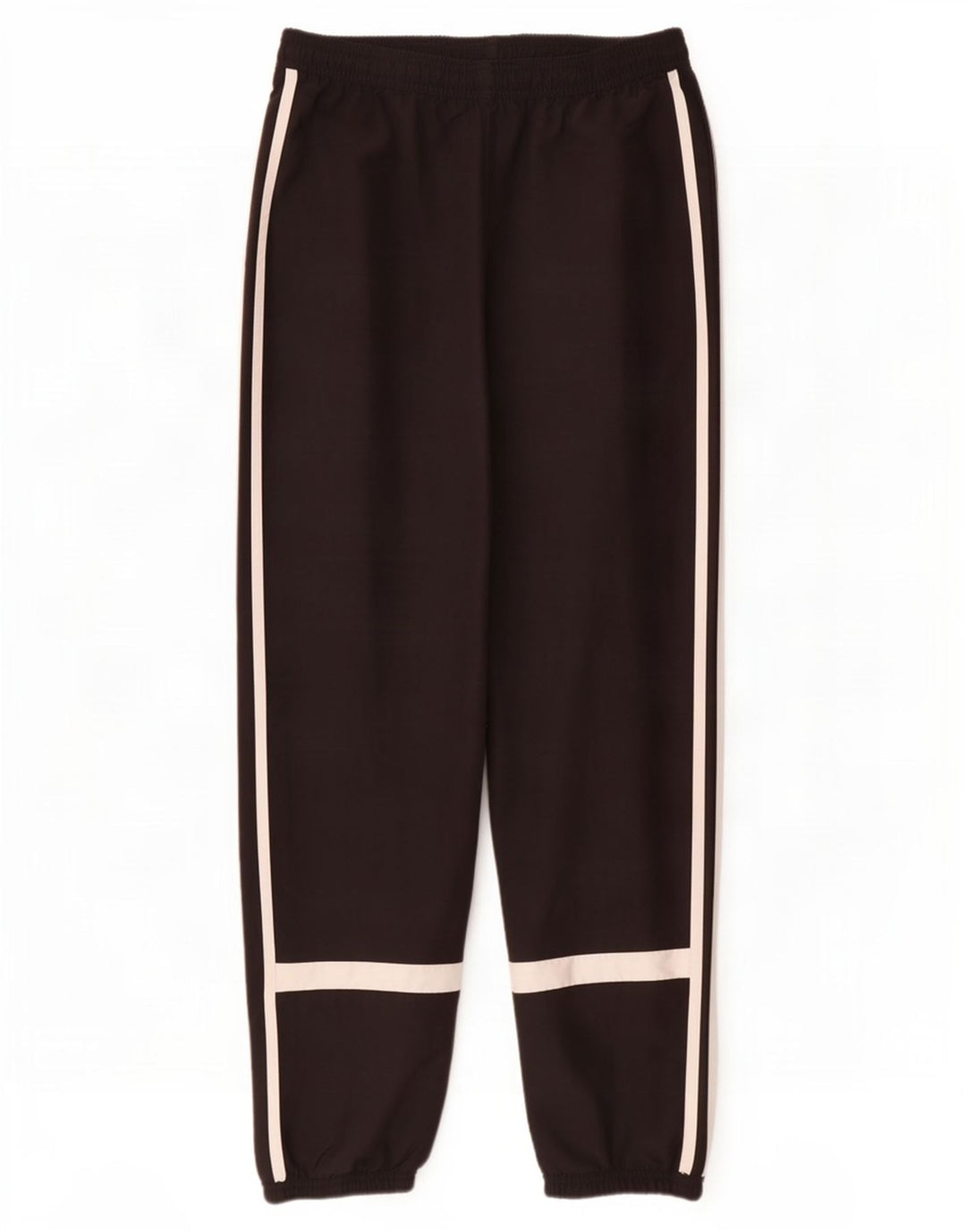 Pantaloni da tuta con grafica Adidas da uomo, pantaloni da jogging, grandi, in poliestere nero