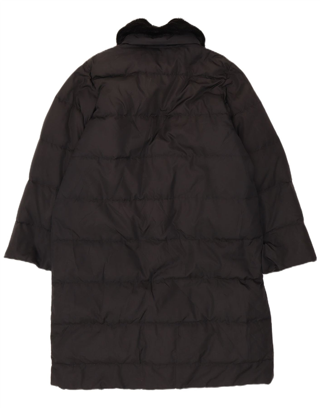 Cappotto imbottito oversize da weekend da donna Max Mara UK 12 medio nero in poliammide