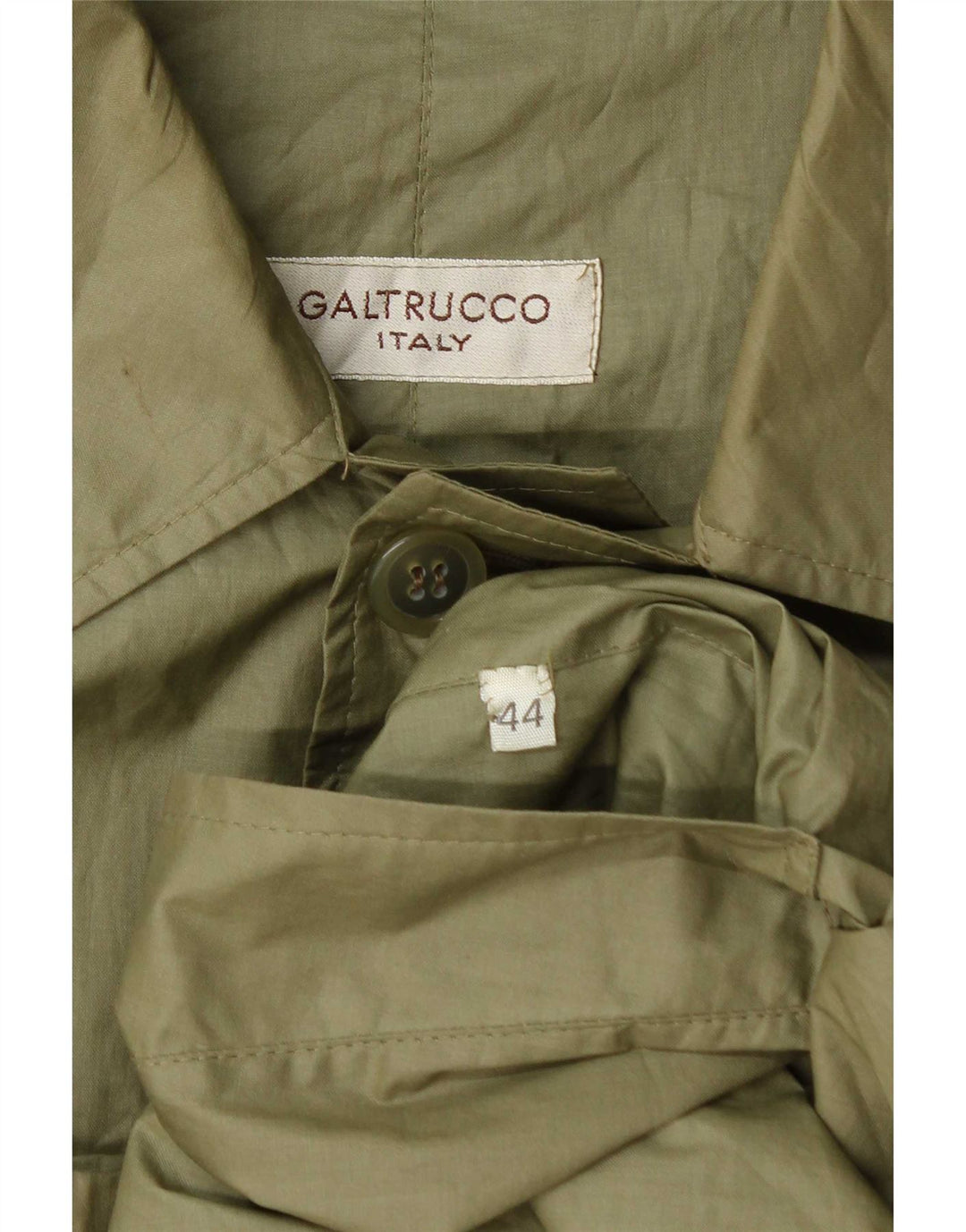 Cappotto Uomo Galtrucco IT 44 XS Verde