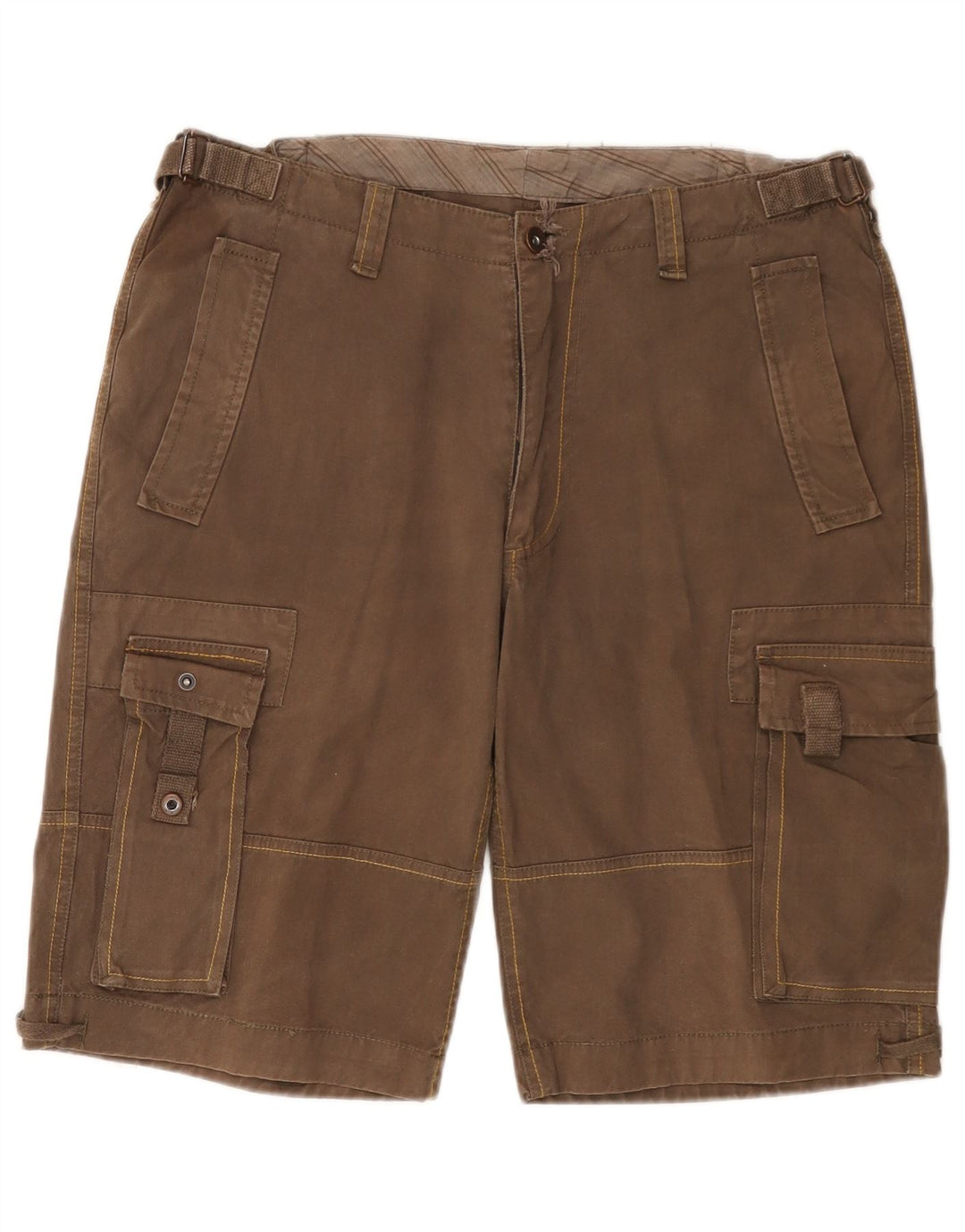 Pantaloncini cargo da uomo VINTAGE IT 48 medi W32 Marrone
