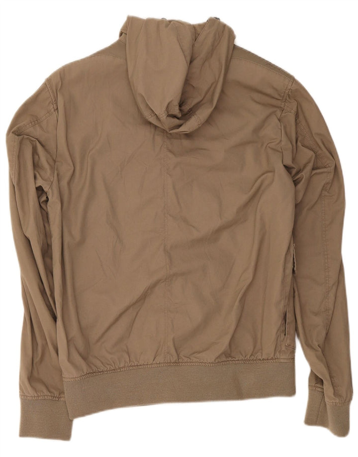 Geox Giacca da uomo con cappuccio Utility UK 36 Small Beige Cotton