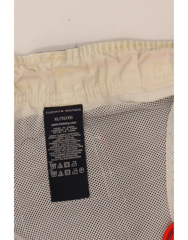 TOMMY HILFIGER Pantaloncini da bagno da uomo XL Nylon blu navy