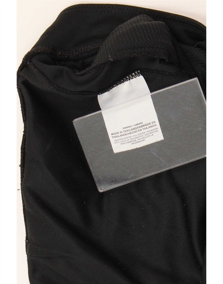 Pantaloni della tuta da donna Nike UK 14 Large Nero Poliestere