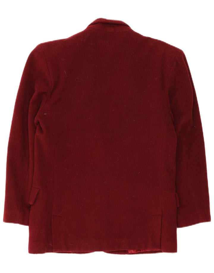 Giacca blazer da donna Duca Visconti Di Modrone UK 14 Bordeaux medio