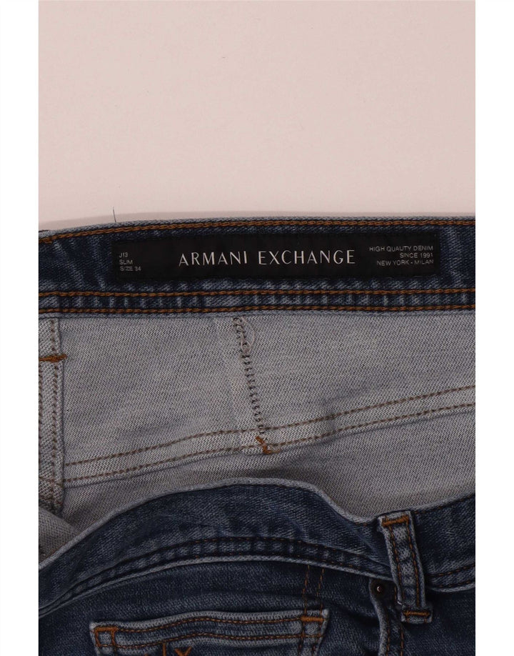 Jeans slim da uomo Armani Exchange W34 L32 Blu
