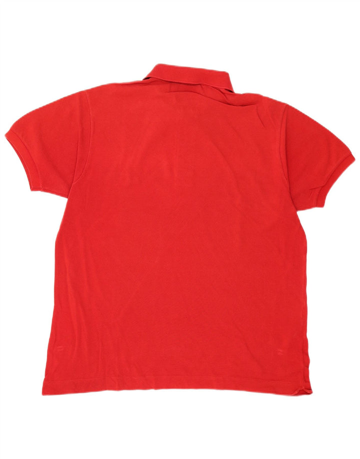 Polo da uomo LACOSTE taglia 5 grande in cotone rosso