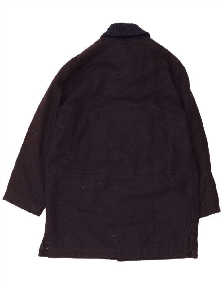 Soprabito da yacht da uomo PAUL & SHARK UK 40 grande lana nera