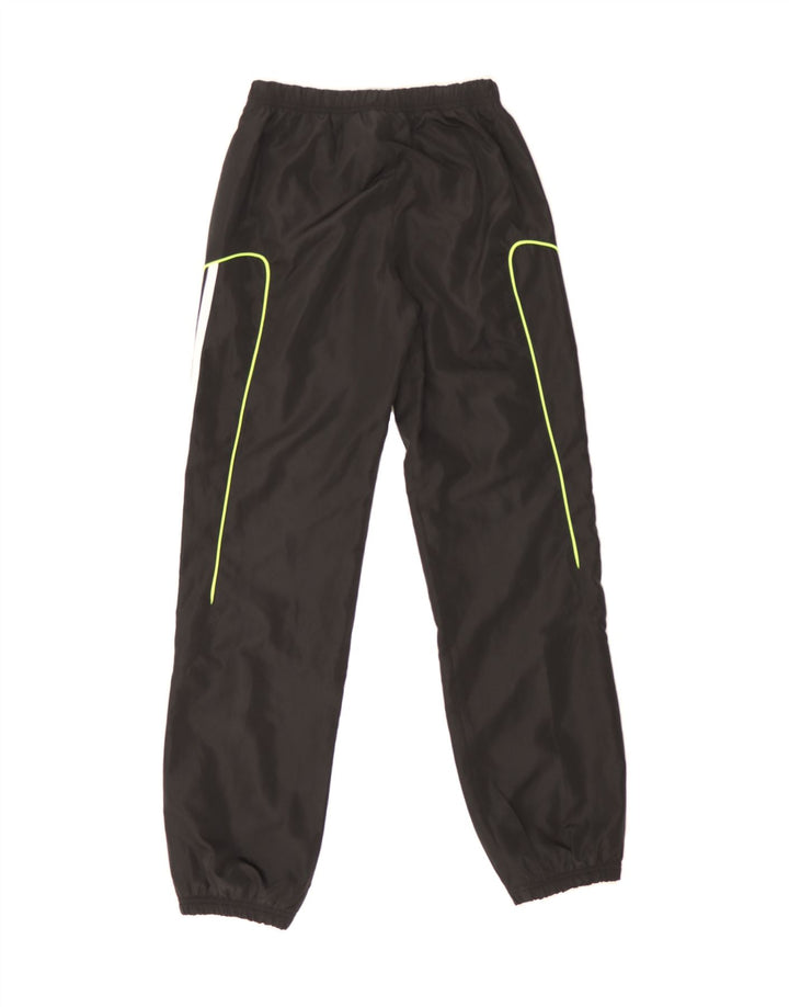 ADIDAS Boys Tracksuit Trousers Joggers 13-14 Years Black Polyester Vintage Adidas and Second-Hand Adidas from Messina Hembry 