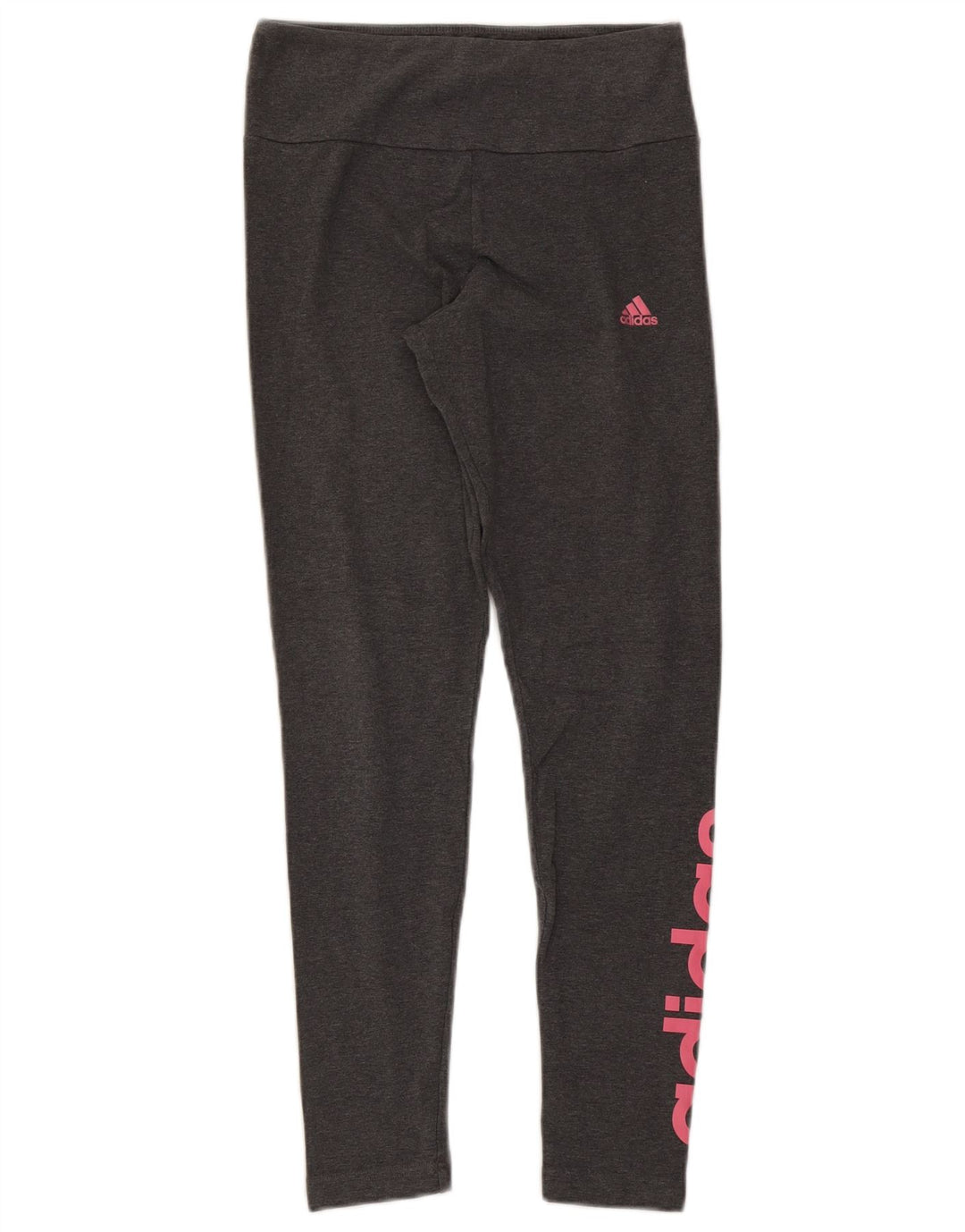 Leggings grafici da donna ADIDAS UK 12/14 Grigio medio
