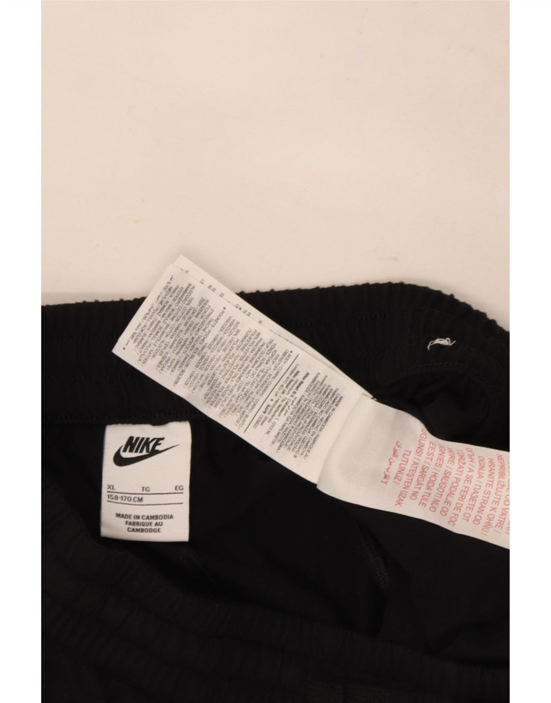 Pantaloncini sportivi Nike Ragazzo 13-14 anni XL Nero Poliestere
