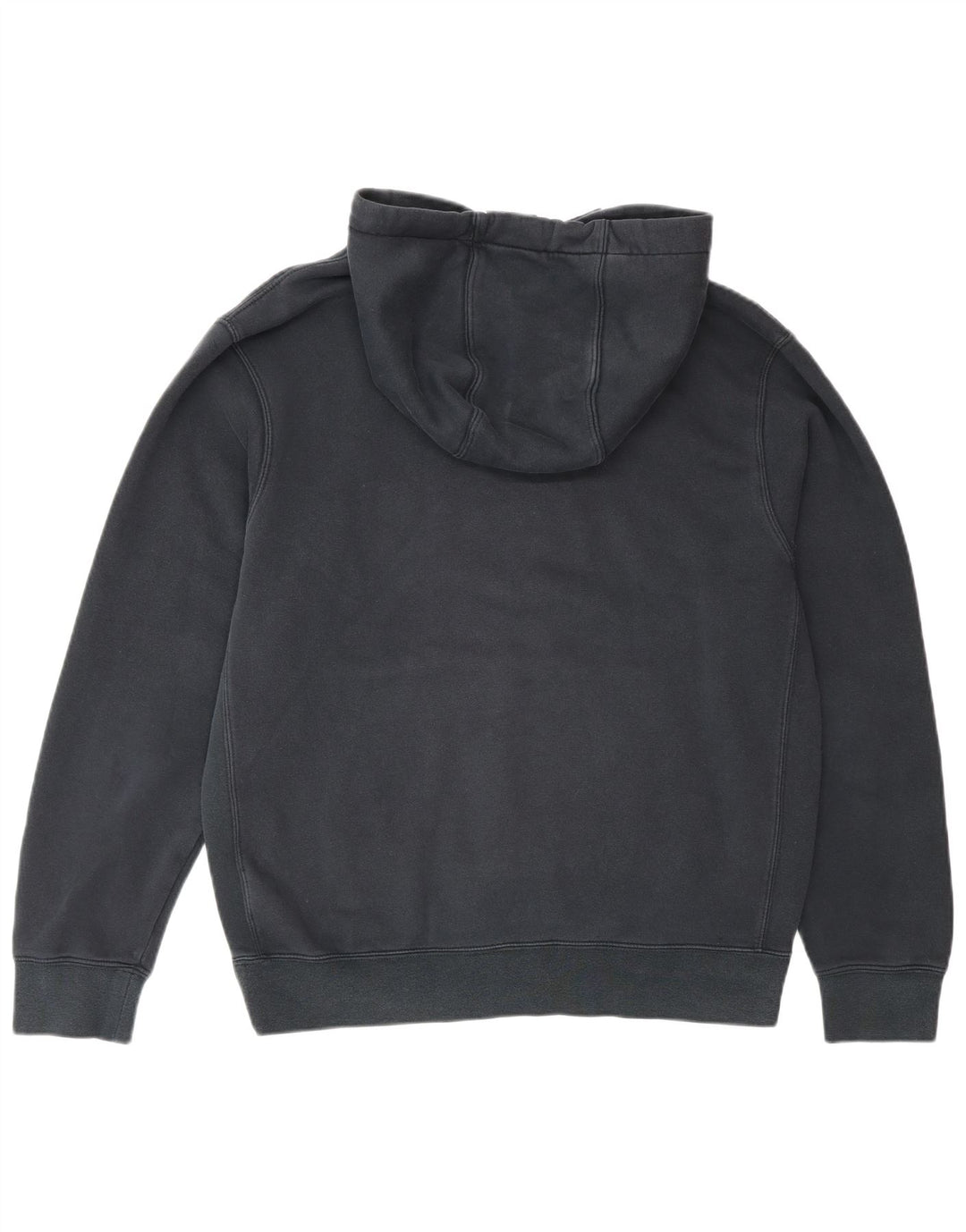 Felpa con cappuccio da uomo Nike, cotone medio blu navy