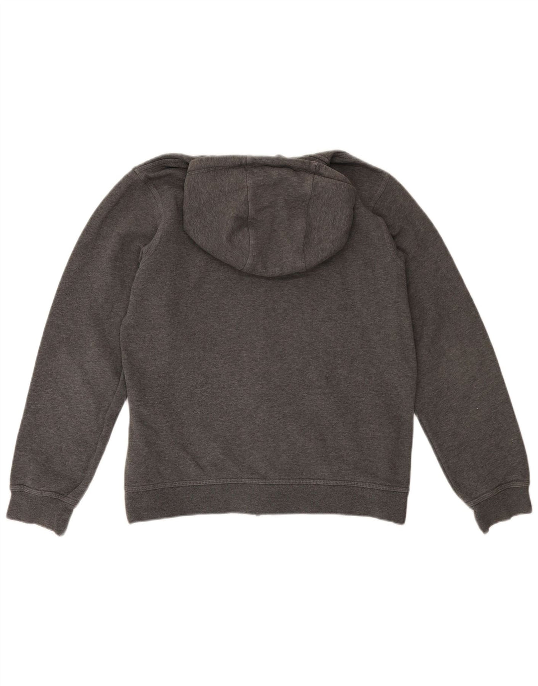 Maglione con cappuccio e zip da uomo NIKE grigio medio