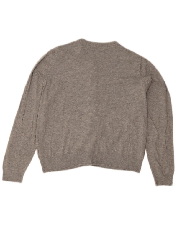 Maglione Bolero da donna Marks & Spencer UK 14 Viscosa grigio medio