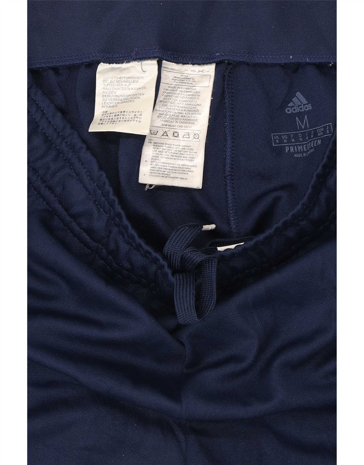 Pantaloni da tuta da uomo Adidas Primegreen medio poliestere blu navy