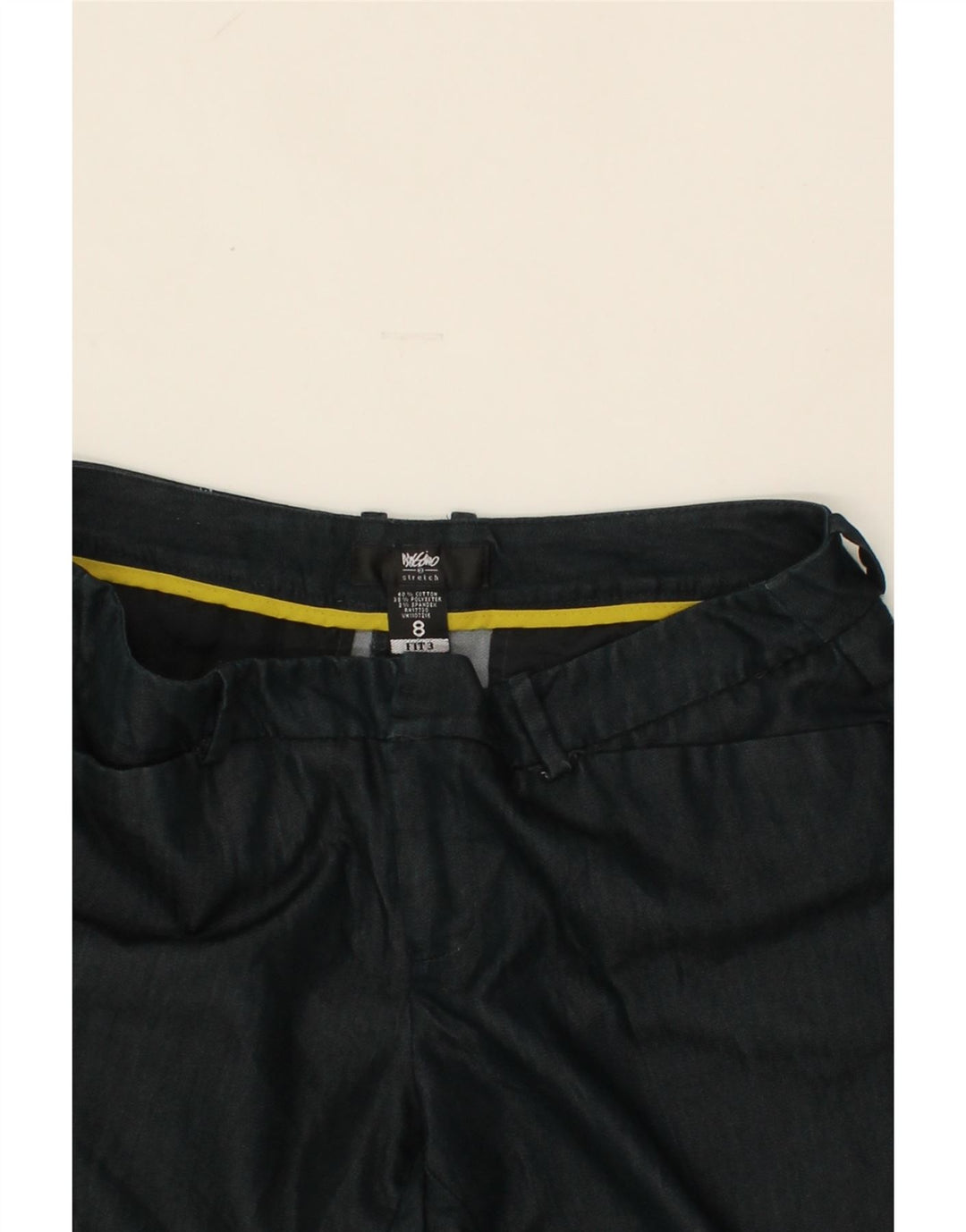 MOSSIMO Womens Casual Shorts US 8 Medium W32 Black Cotton Vintage Mossimo and Second-Hand Mossimo from Messina Hembry 