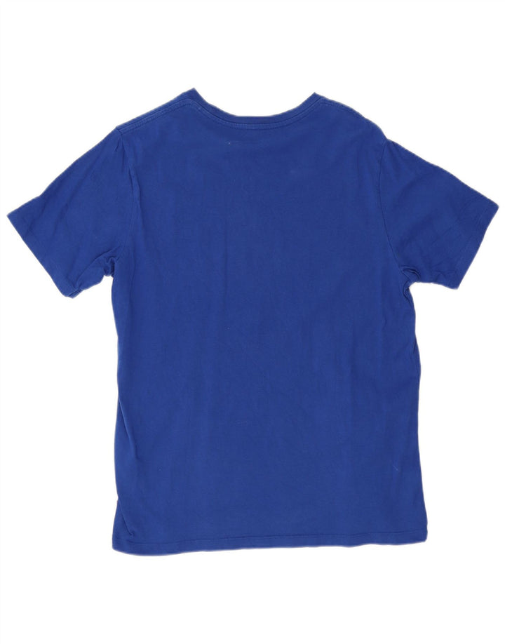 T-shirt grafica da donna Levi's Top UK 14 cotone blu medio