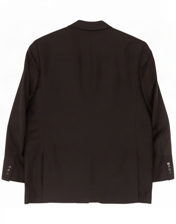 Marks & Spencer Giacca blazer a 2 bottoni da uomo UK 46 XL Lino nero