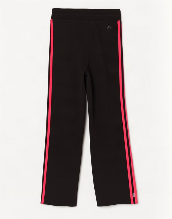 Pantaloni della tuta Adidas Climalite da donna UK 4/6 XS poliestere nero