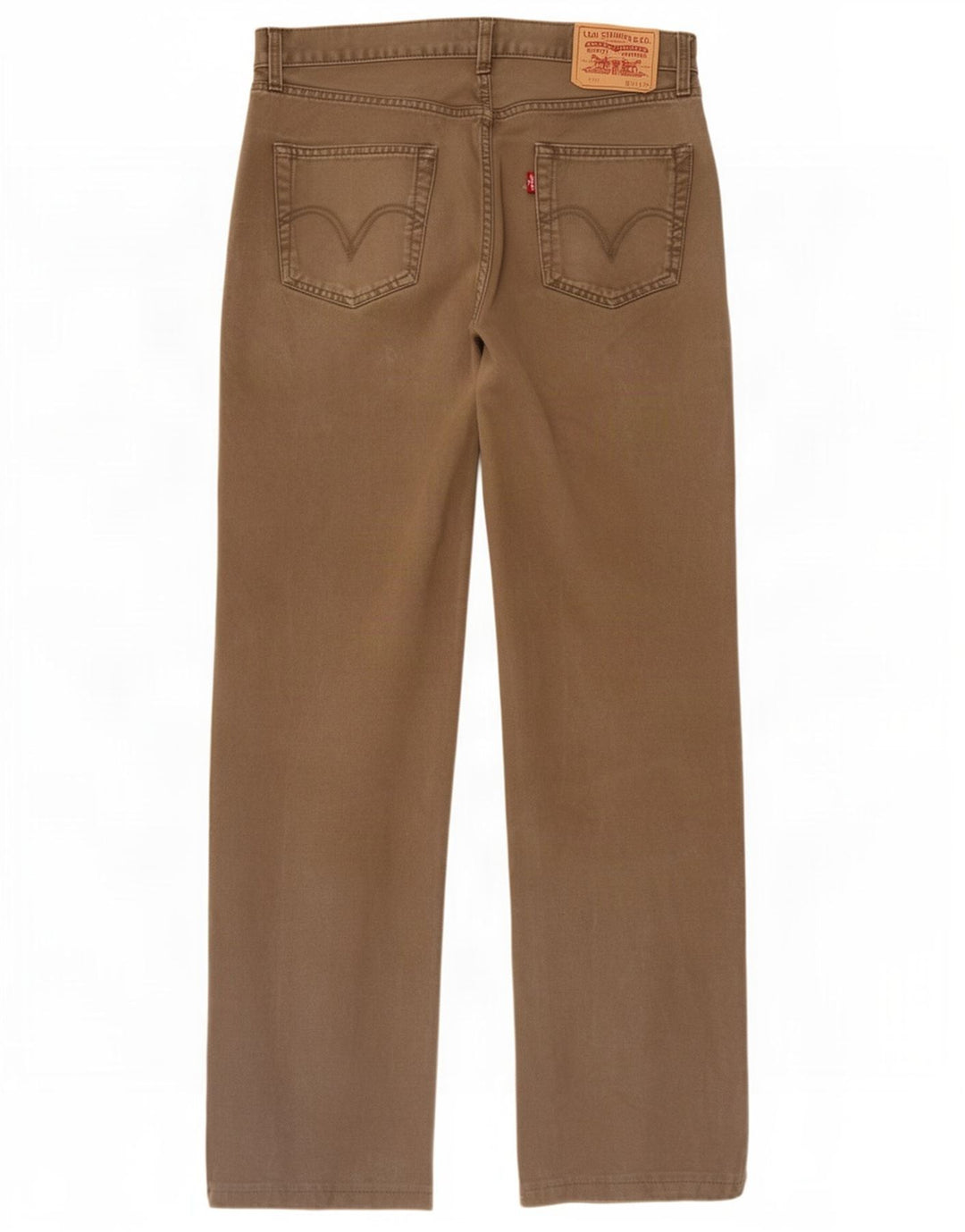 Levi's Uomo 751 Jeans dritti W32 L30 Cotone Marrone