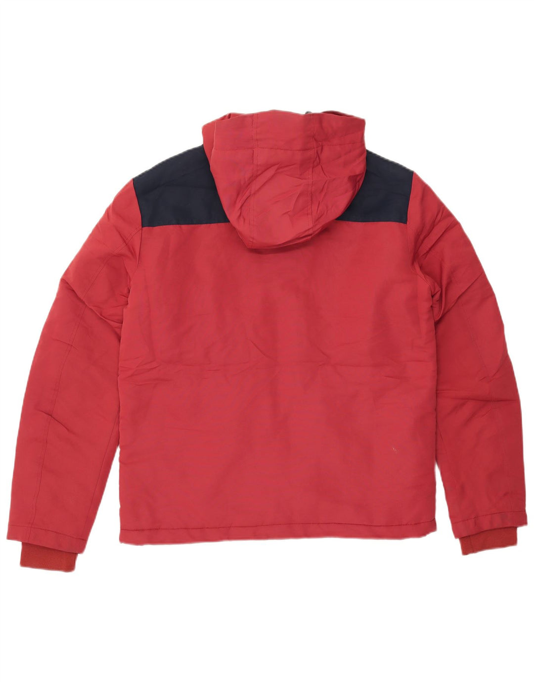 JACK & JONES Giacca a vento con cappuccio da uomo UK 38 Colore rosso medio