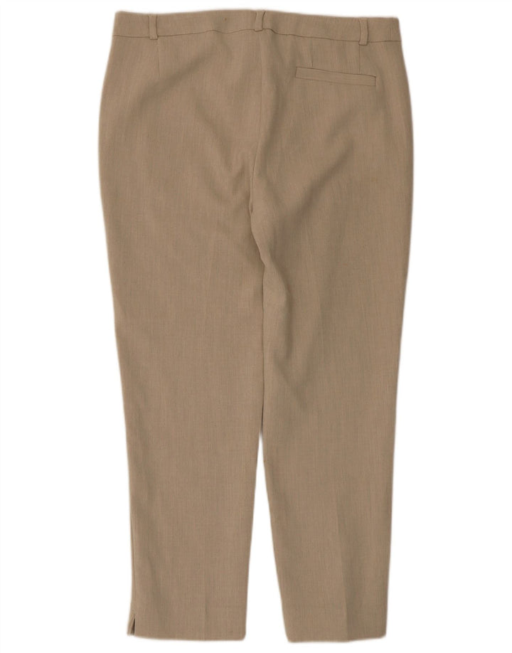 Pantaloni corti da donna Marks & Spencer UK 12 medi W32 L25 Beige