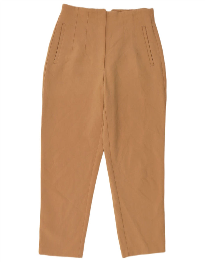 Pantaloni da abito affusolati Zara da donna medi W28 L26 Beige