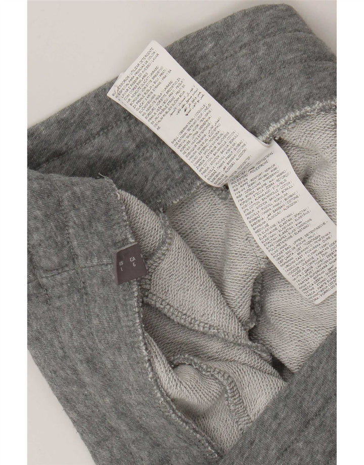 Pantaloni da tuta da uomo Puma Joggers grandi in cotone grigio