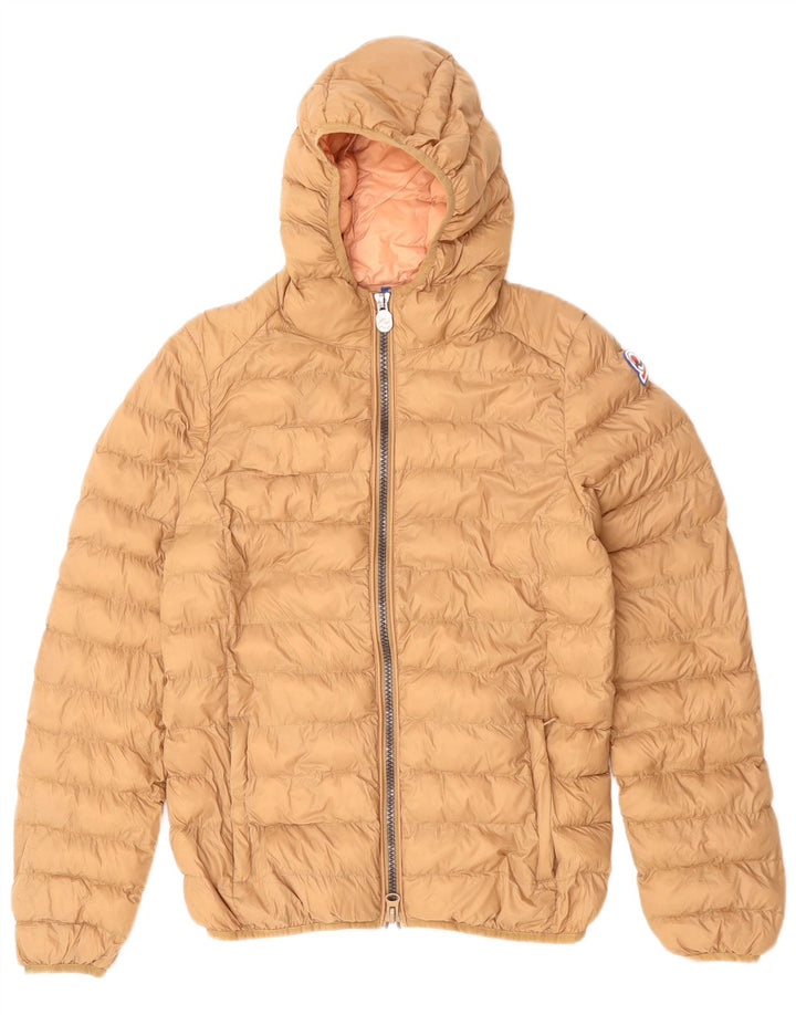 Giacca imbottita con cappuccio da donna INVICTA UK 16 Large Beige Poliammide