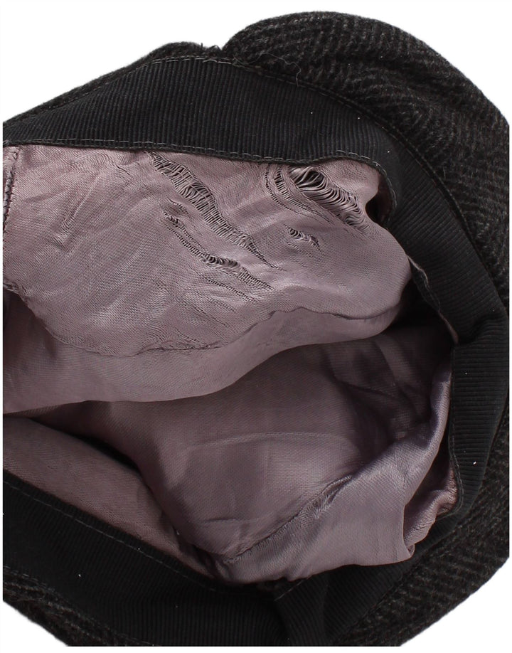 Coppola vintage da uomo grigio medio a spina di pesce classico