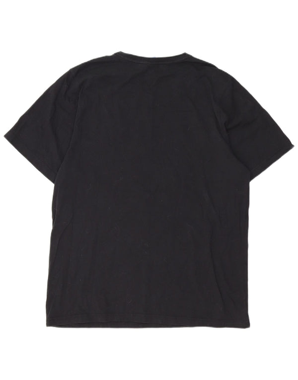 T-shirt grafica da uomo RUSSELL ATHLETIC 2XL cotone nero