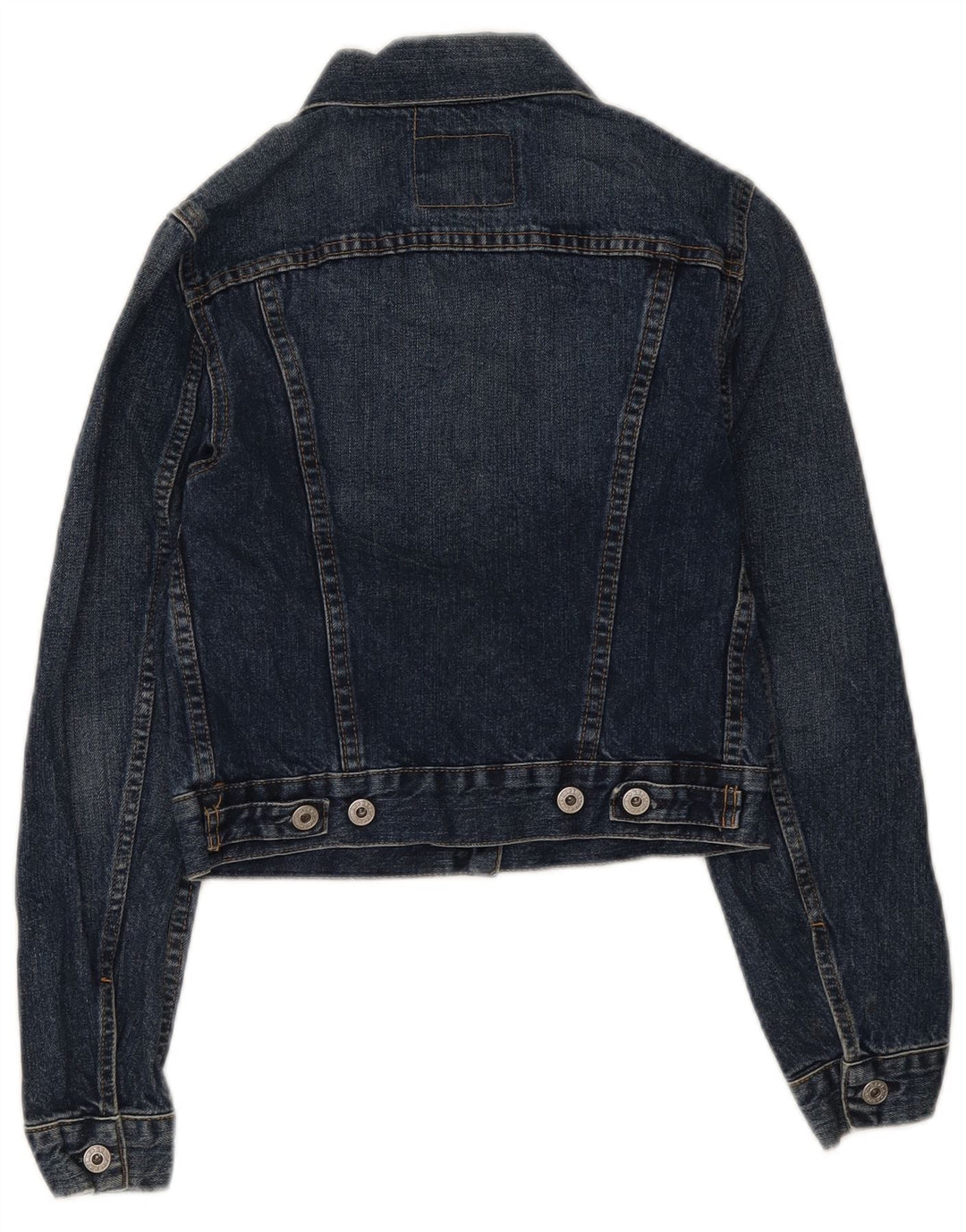 Giacca in denim corta da donna Replay UK 8 piccola in cotone blu