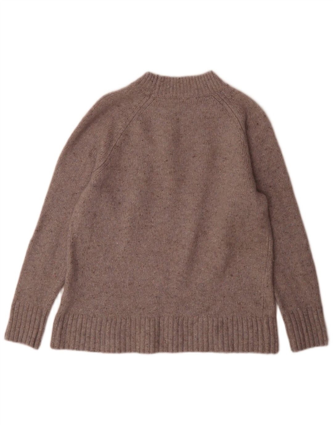 Maglione maglione collo alto da donna White Stuff UK 14 Grande grigio chiazzato